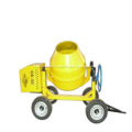 4 Wheels Portable 600L Electric Motor Concrete Mixer